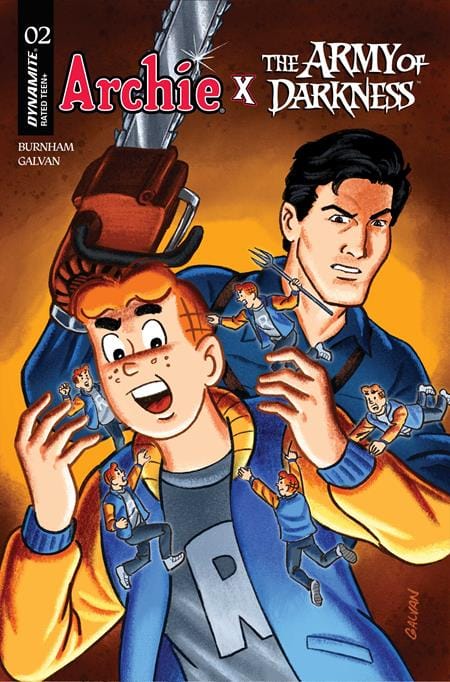 ARCHIE X ARMY OF DARKNESS #2 CVR B BILL GALVAN VAR