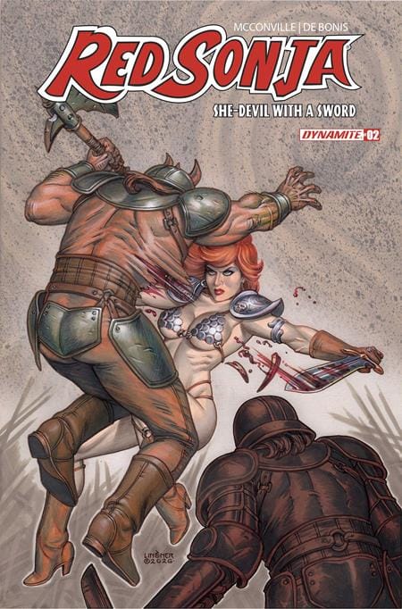 RED SONJA SHE DEVIL WITH A SWORD #2 CVR C JOSEPH MICHAEL LINSNER VAR