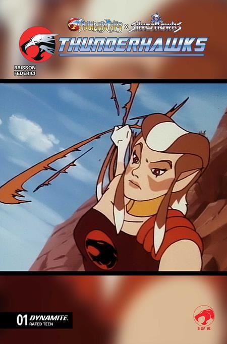 THUNDERCATS X SILVERHAWKS THUNDERHAWKS #1 CVR E ANIMATION ART VAR