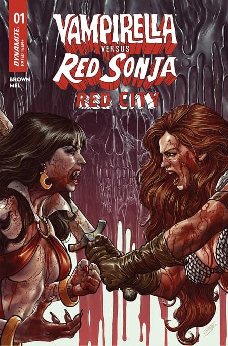 VAMPIRELLA VS RED SONJA RED CITY #1 CVR B DIEGO YAPUR VAR (Release Date: 08/05/2026)