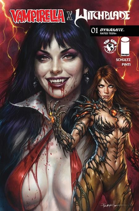VAMPIRELLA X WITCHBLADE SPECIAL #1 (ONE SHOT) CVR B LUCIO PARRILLO VAR (Release Date: 09/23/2026)