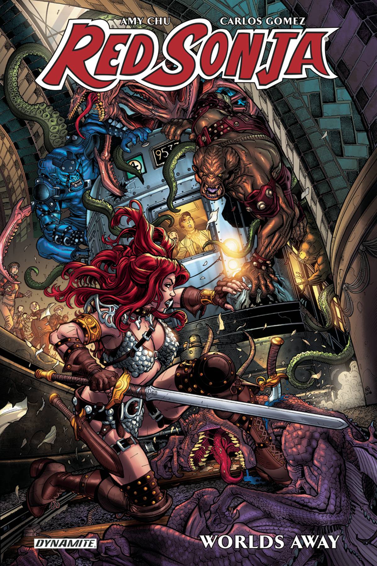Red Sonja Worlds Away TP Vol 01
