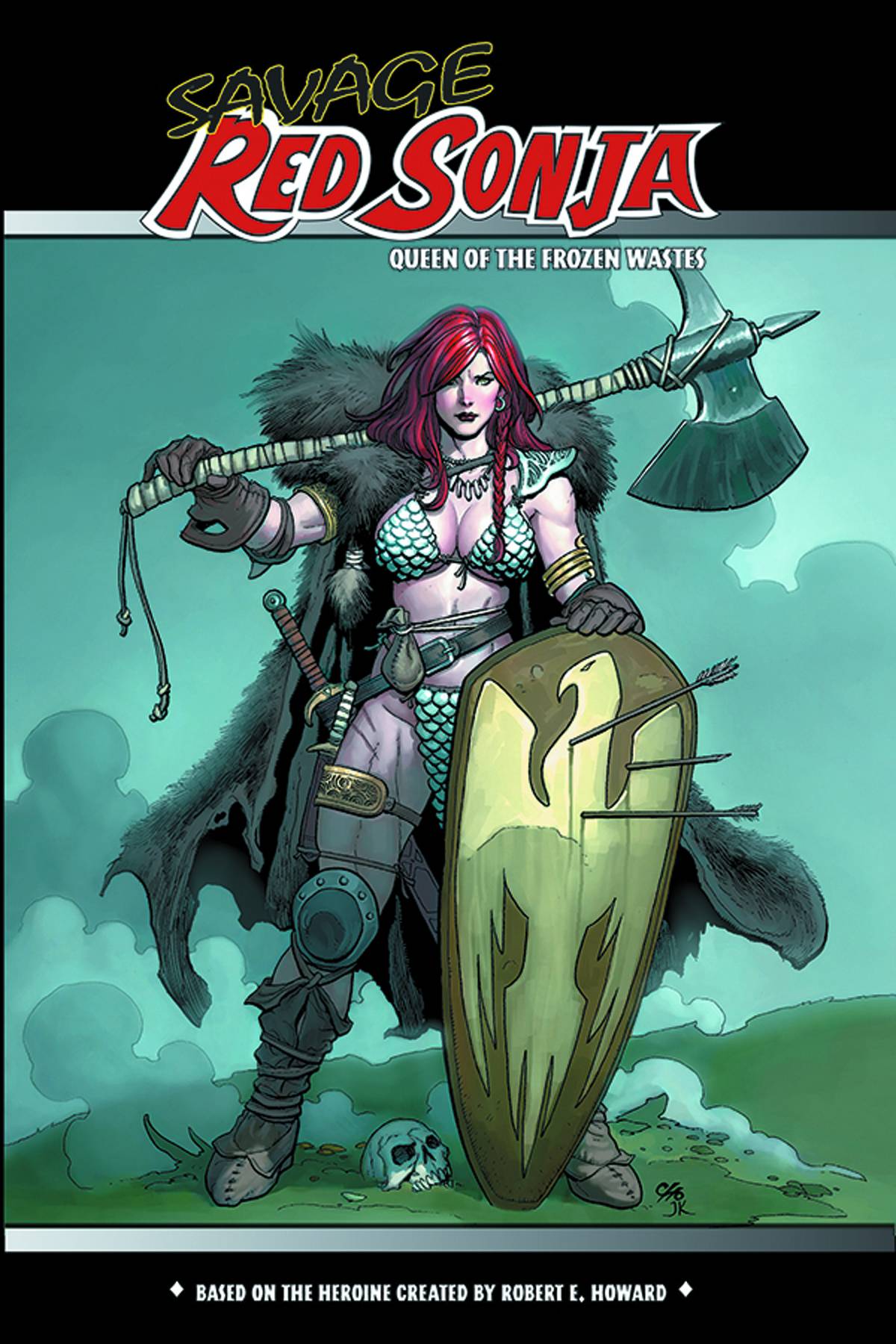 Savage Red Sonja Queen O/T Frozen Wastes TP Vol 01 Reg Cvr