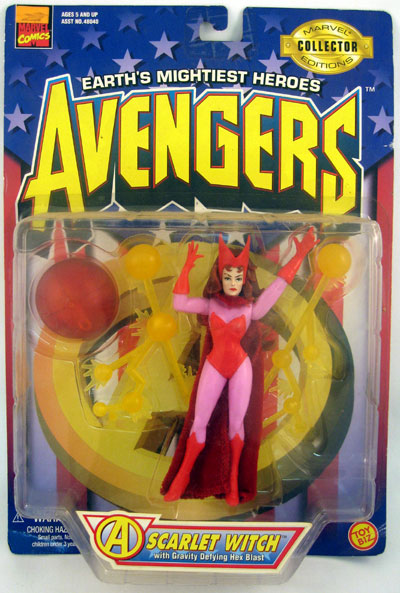 Earth's Mightiest Heroes Action Figures Marvel Collector Edition: Scarlet Witch (Shelf Wear Packaging)
