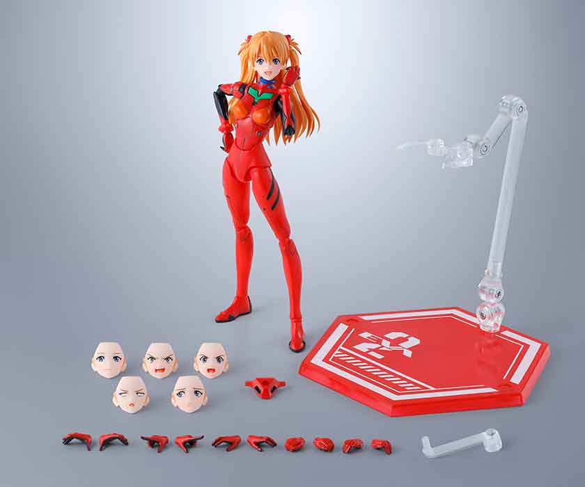Evangelion 6 Inch Action Figure S.H. Figuarts - Asuka Shikinami (Pre-Order Ships Jan. 2027)