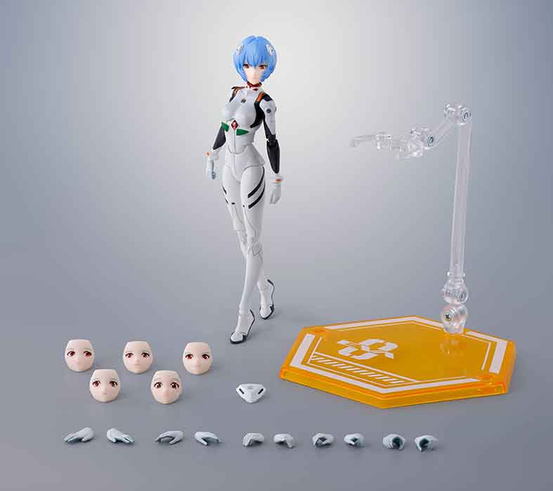 Evangelion 6 Inch Action Figure S.H. Figuarts - Rei Ayanami (Pre-Order Ships Jan. 2027)