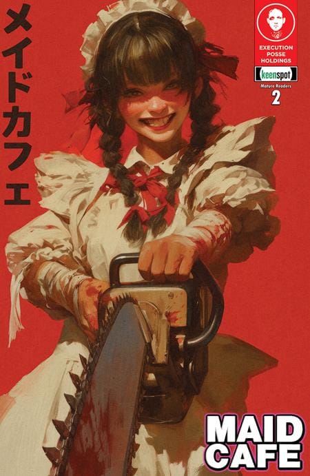 MAID CAFE #2 CVR A TODD SKULL