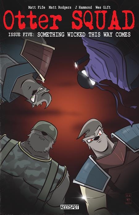 OTTER SQUAD #5 CVR B J HAMMOND THE BOYS HOMAGE BAGGED WITH TRADING CARD VAR (Release Date: 09/30/2026)