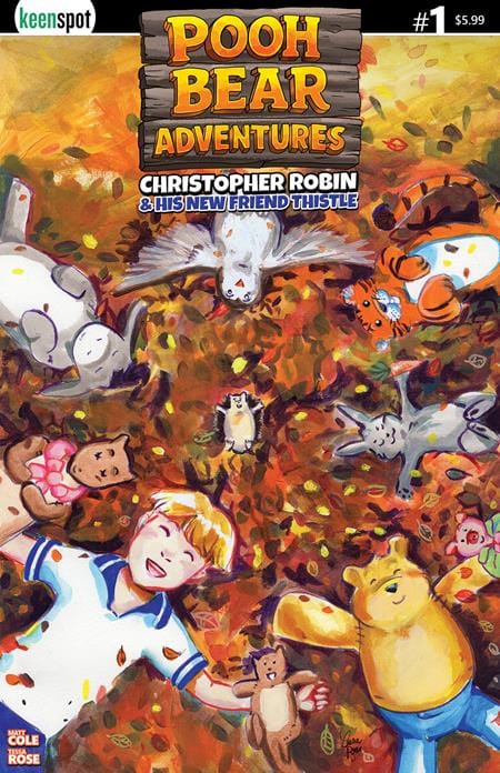 POOH BEAR ADVENTURES CHRISTOPHER ROBIN & HIS NEW FRIEND THISTLE #1 (ONE SHOT) CVR A TESSA ROSE THE GANGS ALL HERE (Release Date: 08/26/2026)