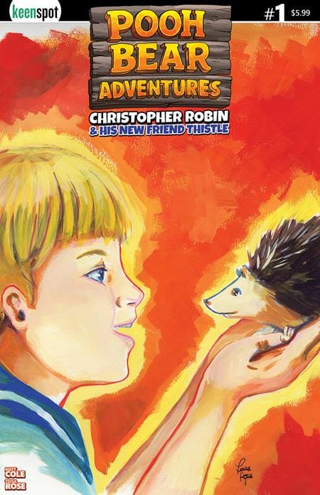 POOH BEAR ADVENTURES CHRISTOPHER ROBIN & HIS NEW FRIEND THISTLE #1 (ONE SHOT) CVR B TESSA ROSE FAST FRIENDS VAR (Release Date: 08/26/2026)