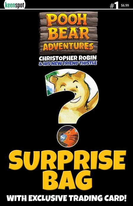 POOH BEAR ADVENTURES CHRISTOPHER ROBIN & HIS NEW FRIEND THISTLE #1 (ONE SHOT) CVR D SURPRISE COVER BAGGED WITH TRADING CARD VAR (Release Date: 08/26/2026)