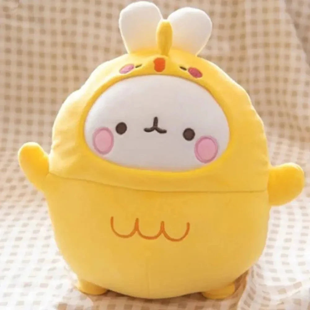 MOLANG YELLOW CHICKIDY COSTUME PLUSH