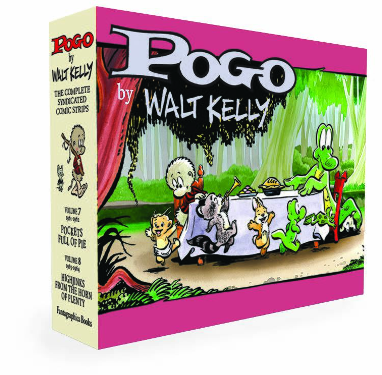 Pogo Comp Syndicated Strips HC Box Set Vol 7 & 8