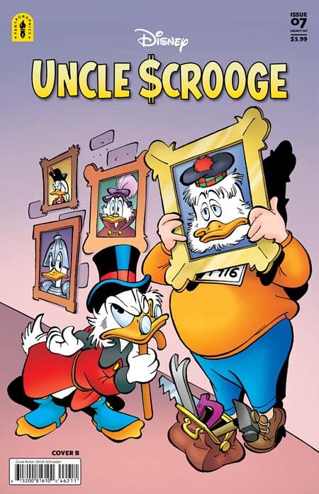 UNCLE SCROOGE LEGACY #467 THE MCDUCK JOURNALS THE DUCKBURG YEARS CVR B ULRICH SCHROEDER VAR