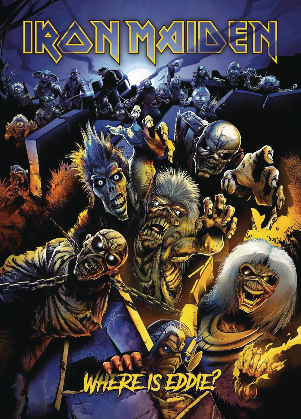 Iron Maiden Where Is Eddie HC