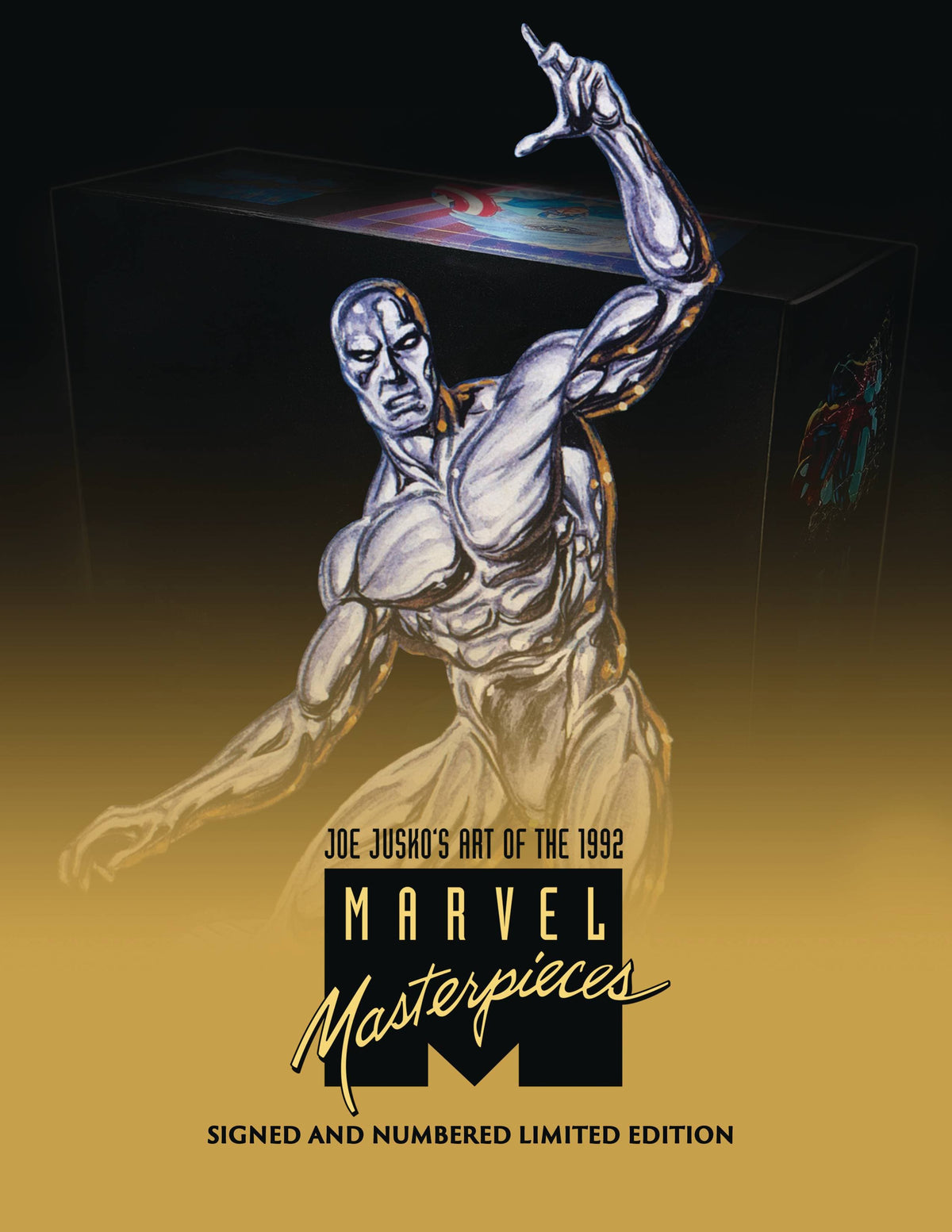 Joe Juskos Art Of The 1992 Marvel Masterpieces Sgn
