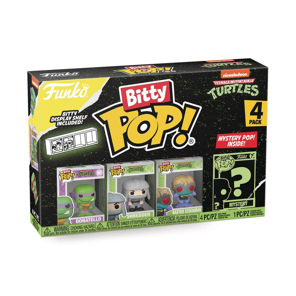Funko Bitty Pop!: Teenage Mutant Ninja Turtles - Donatello 4pk