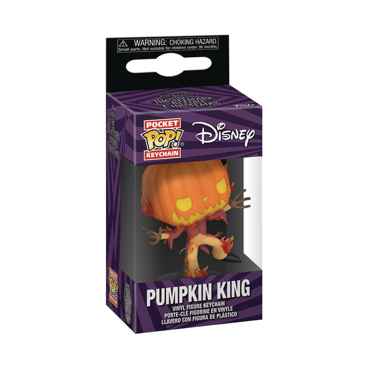 Funko Pocket Pop! Keychain: Disney - Pumpkin King (Nightmare Before Christmas)