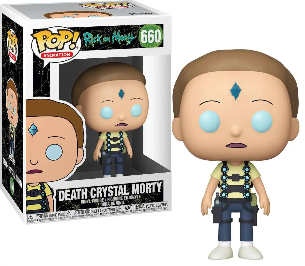 Funko POP! Animation: Rick & Morty - Death Crystal Morty