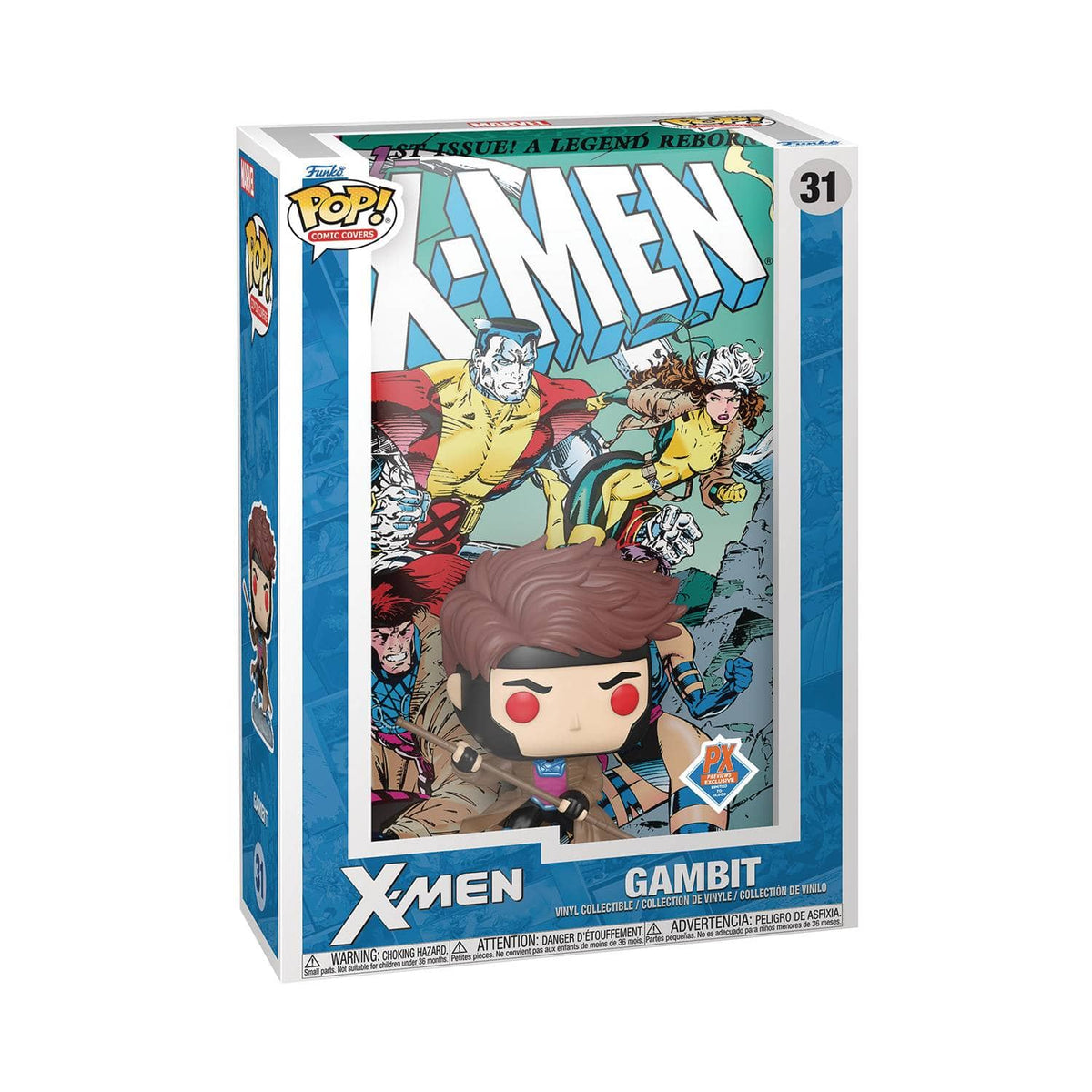 Funko Pop! Comic Cover: Marvel - Gambit, X-Men #1 (Previews Exclusive, FCBD 2024)