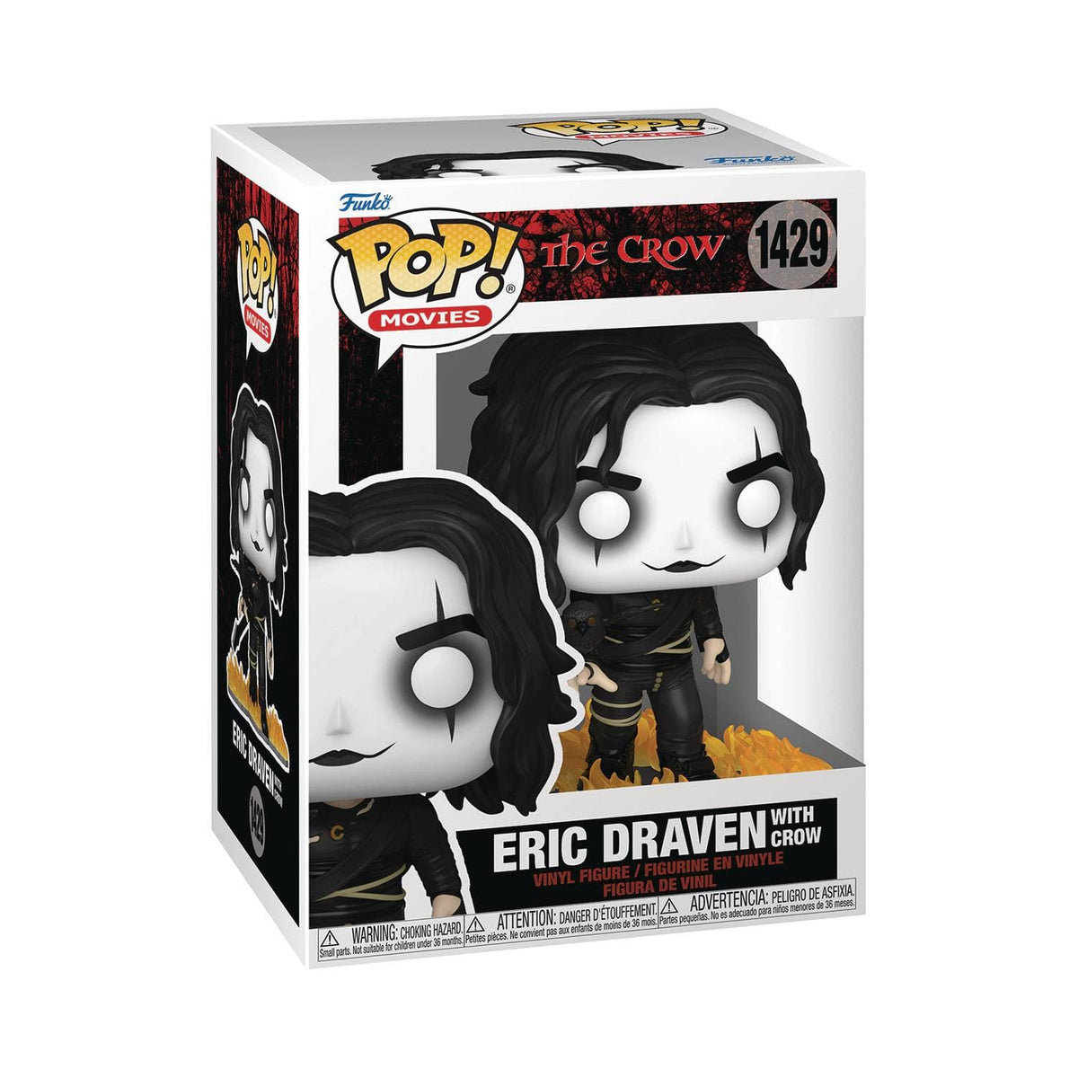 Funko Pop!: Crow - Eric Draven with Crow