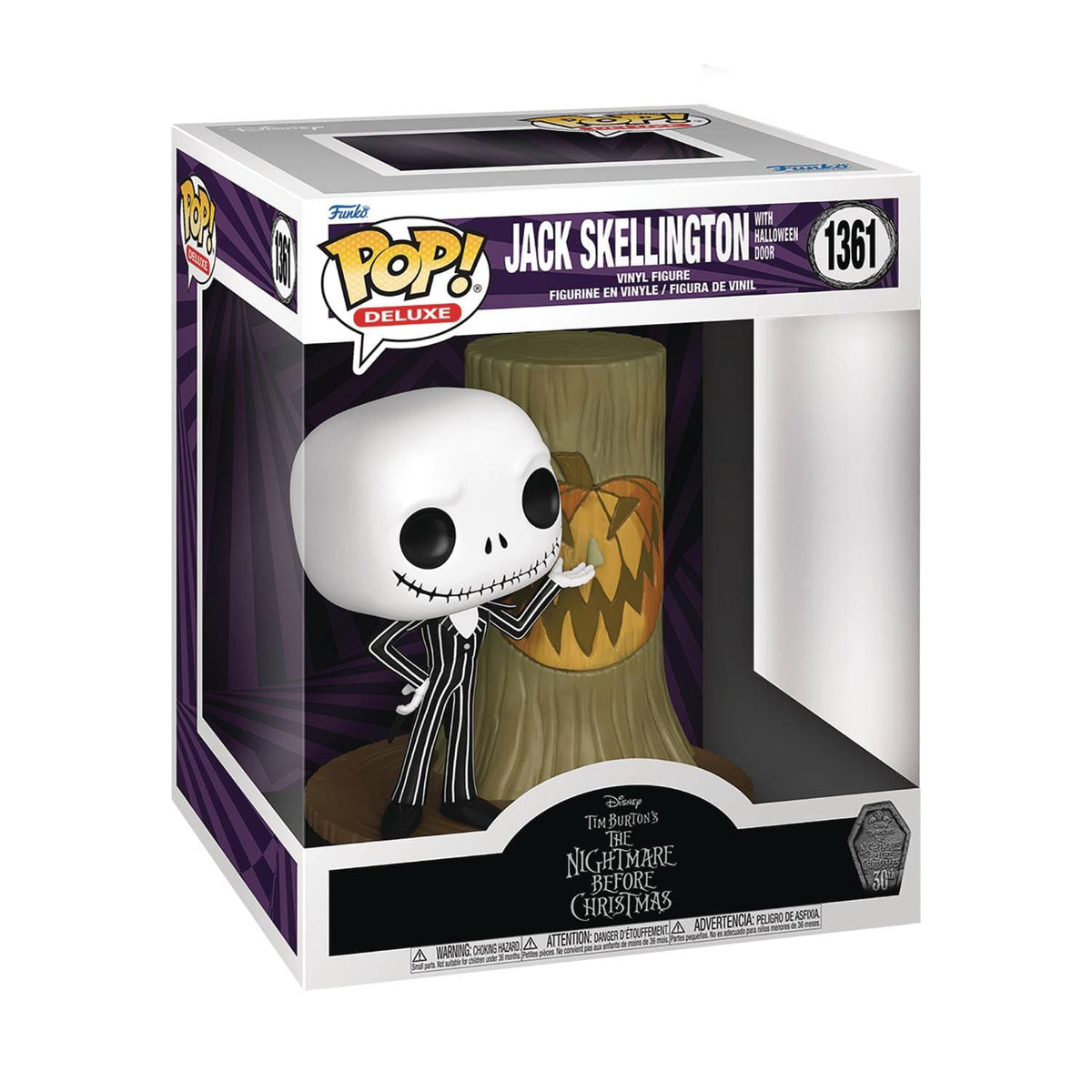 Funko Pop! Deluxe: Disney - Jack Skeleton with Halloween Door (Nightmare Before Christmas)