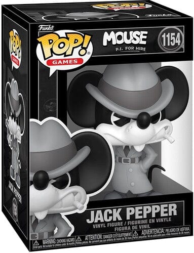 Funko POP! Games: Mouse P.I. For Hire - Jack Pepper