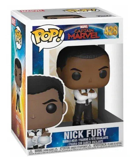 Funko POP! Marvel: Captain Marvel - Nick Fury