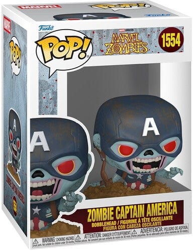 Funko POP! Marvel: Marvel Zombies - Zombie Captain America (Vinyl Figure, Collectible)