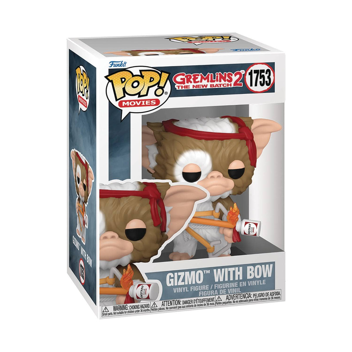 FUNKO: POP MOVIES - GREMLINS SEASON 2 - GIZMO WITH BOW FIGURE