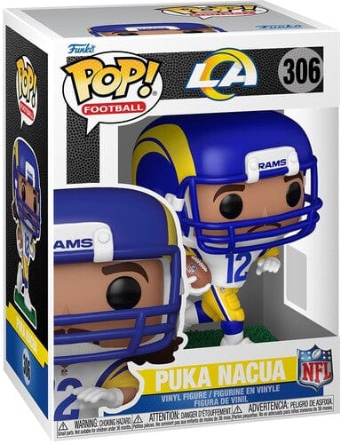 Funko Pop! NFL: Rams - Puka Nacua (Vinyl Figure, Collectible)