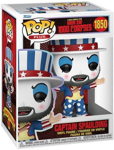 Funko POP!: Plus: House of 1,000 Corpses - Capt. Spaulding (Vinyl Figure, Collectible)