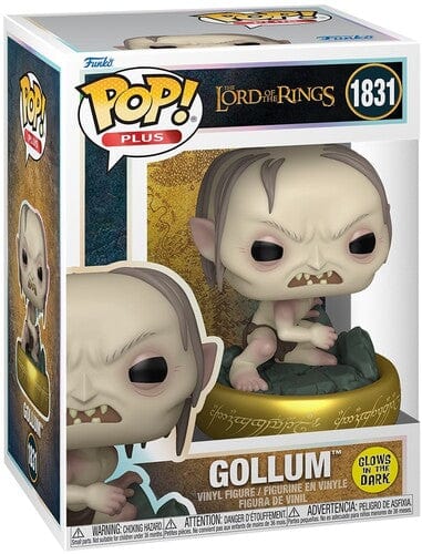 Funko POP! Plus: Lord of the Rings - Gollum (Glow-in-the-dark) (Vinyl Figure, Collectible)