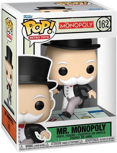 Funko POP! Retro Toys: Monopoly - Mr. Monopoly, Pass Go (Vinyl Figure, Collectible)