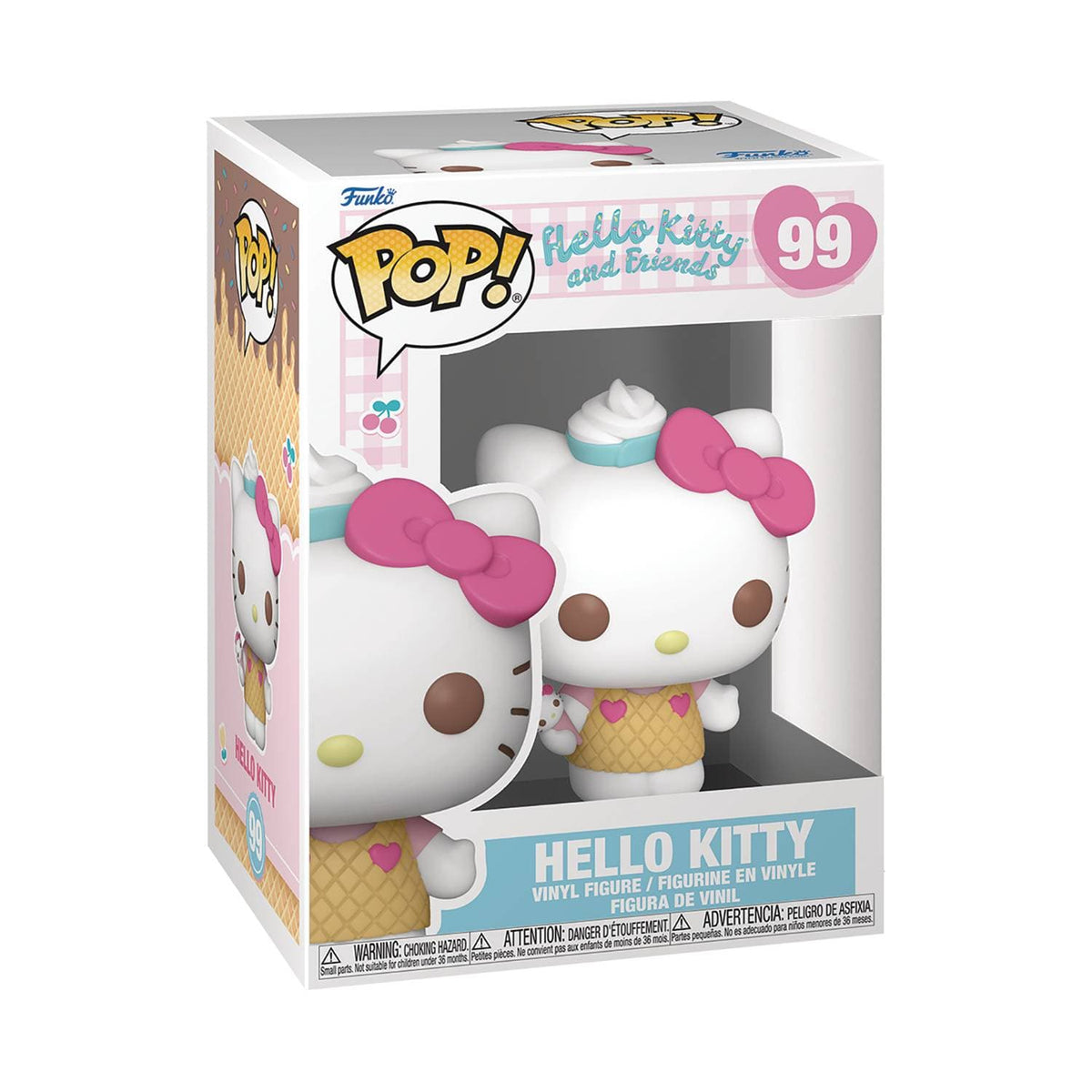 FUNKO: POP SANRIO - HELLO KITTY ICE CREAM - HELLO KITTY FIGURE