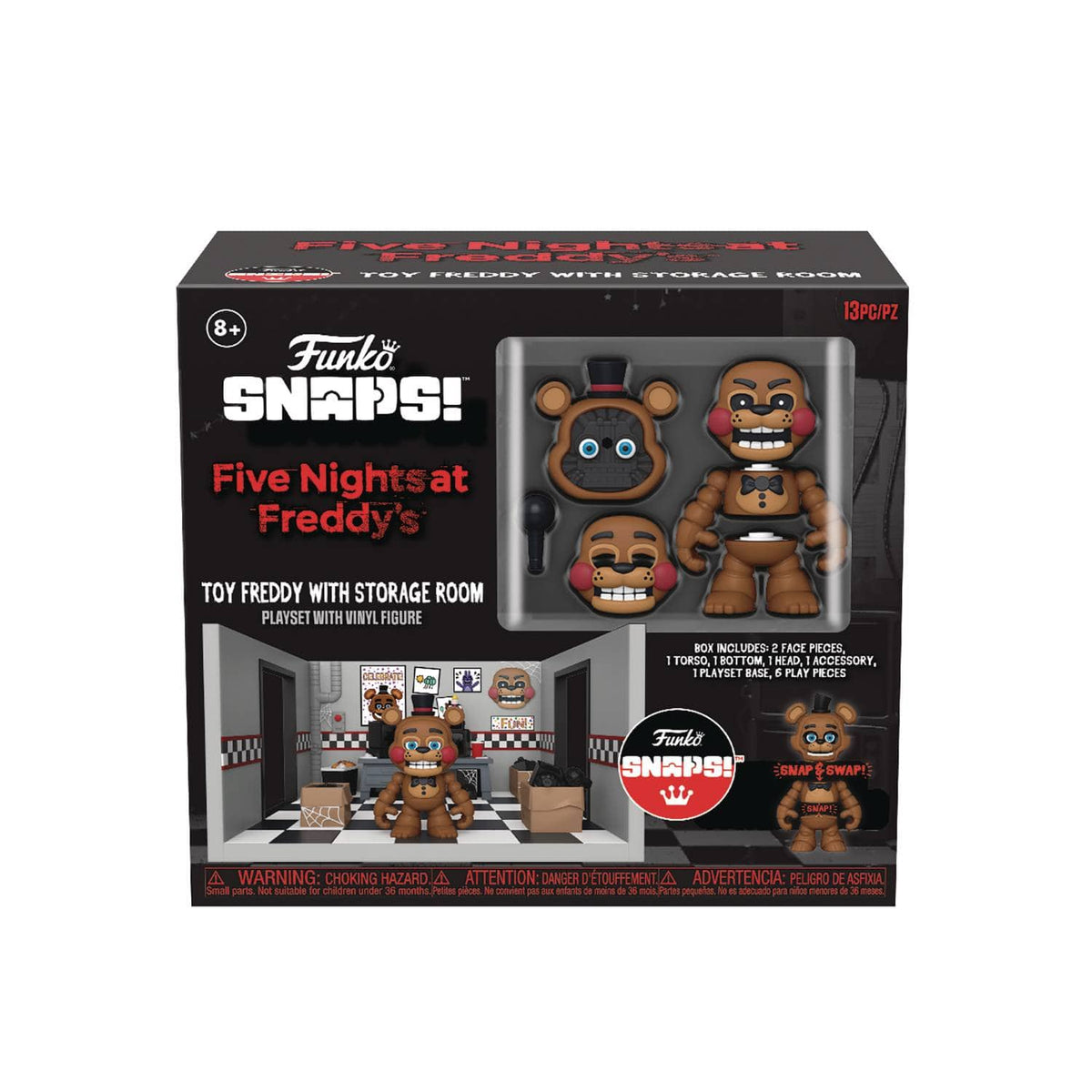 Funko Snaps!: Five Nights at Freddy's - Toy Freddy with Storage Room