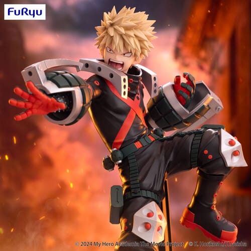 Furyu My Hero Academia: Youre Next Katsuki Bakugo Trio-Try-It Statue