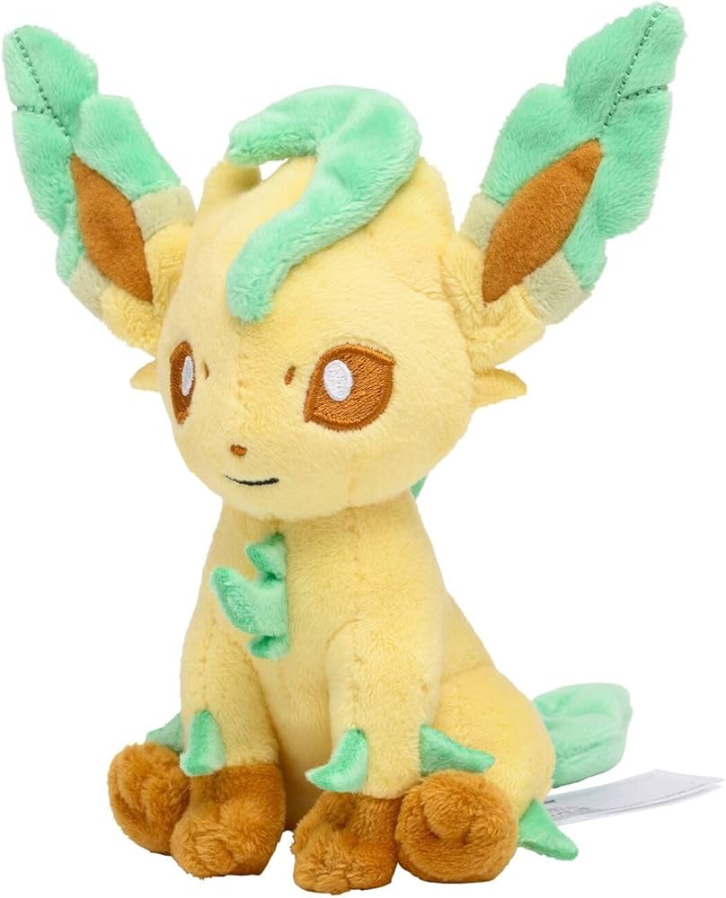 TAKARA TOMY ARTS: POKEMON - BIGGY LEAFEON 14 IN PLUSH