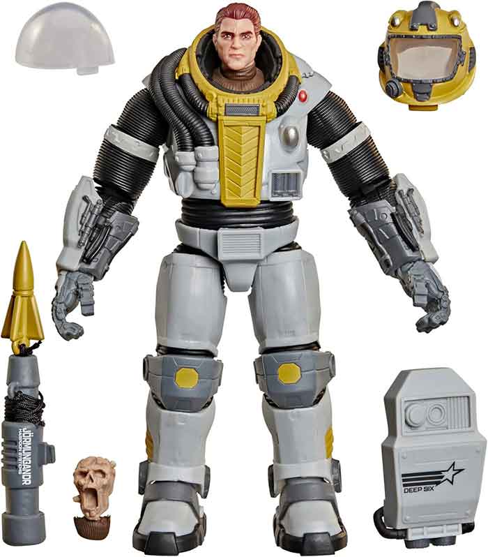 G.I. Joe Classified 6 Inch Action Figure Deluxe - Malcom Deep Six Willoughby #206