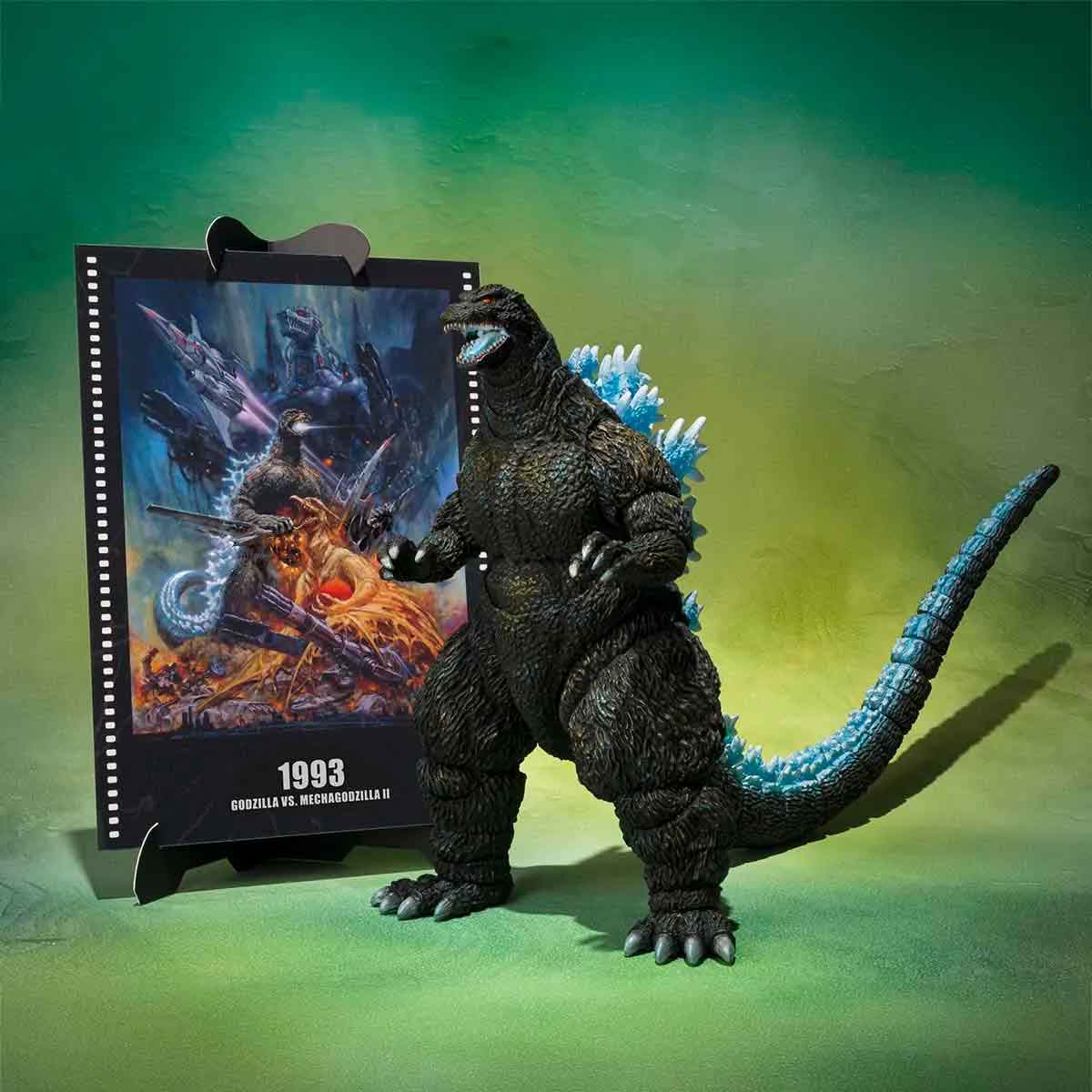 Godzilla vs. Mechagodzilla II Movie Graphic Plus 6 Inch Action Figure S.H.MonsterArts - Godzilla 1993 (Pre-Order Ships April 2027)