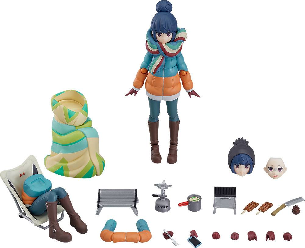 Figma: Laid-Back Camp - Rin Shima, Deluxe Ver.