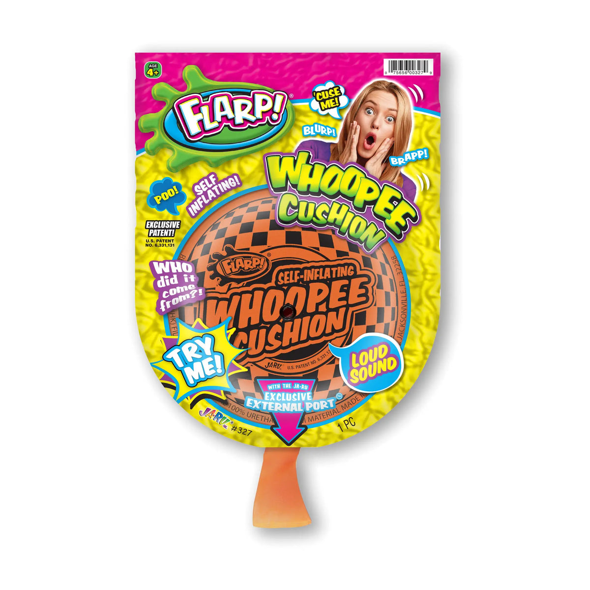 Flarp! 6" Self-Inflating Whopee Cushion