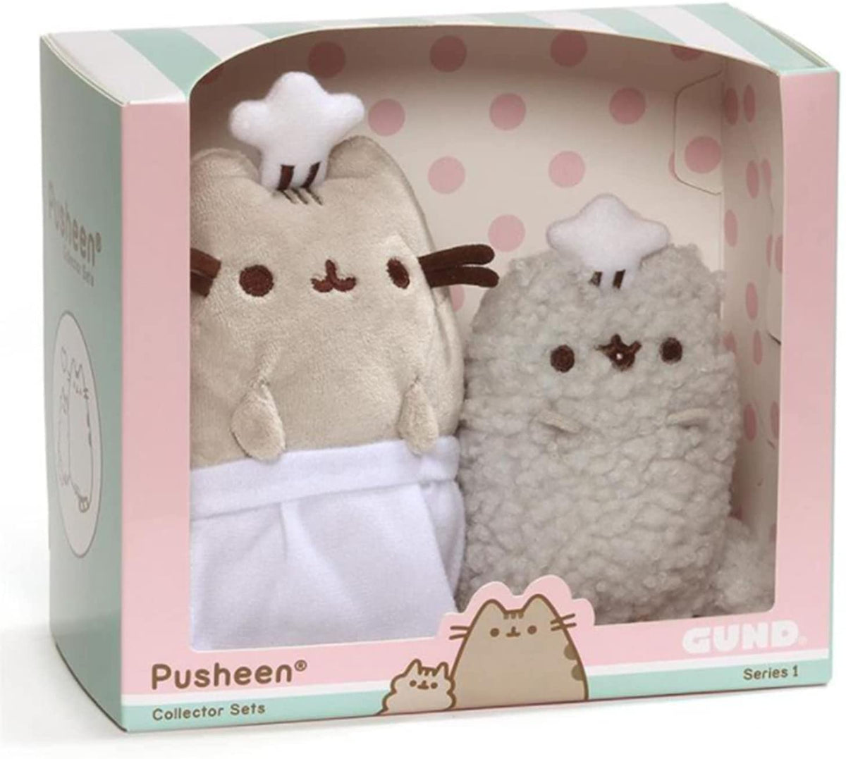 Gund: Pusheen Collector Set - Pusheen and Stormy Baking