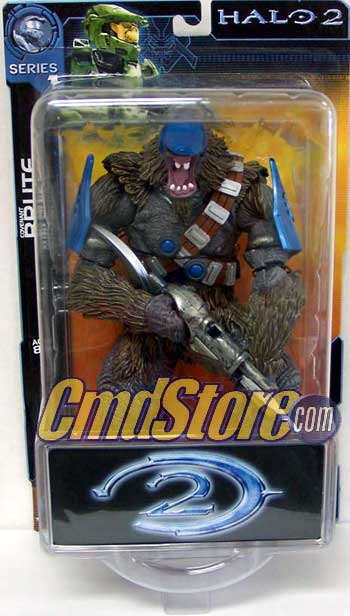 Halo 2 Action Figures Series 1 - Brute (Sub-Standard Packaging)