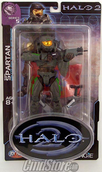 Halo 2 Action Figures Series 5 - Steel Spartan (Sub-Standard Packaging)