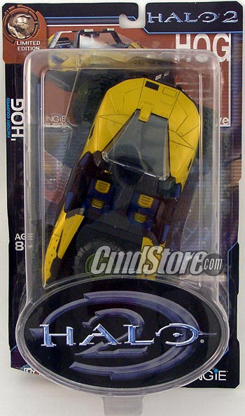 Halo 2 Exclusive Action Figures - Civilian Warthog (Sub-Standard Packaging)