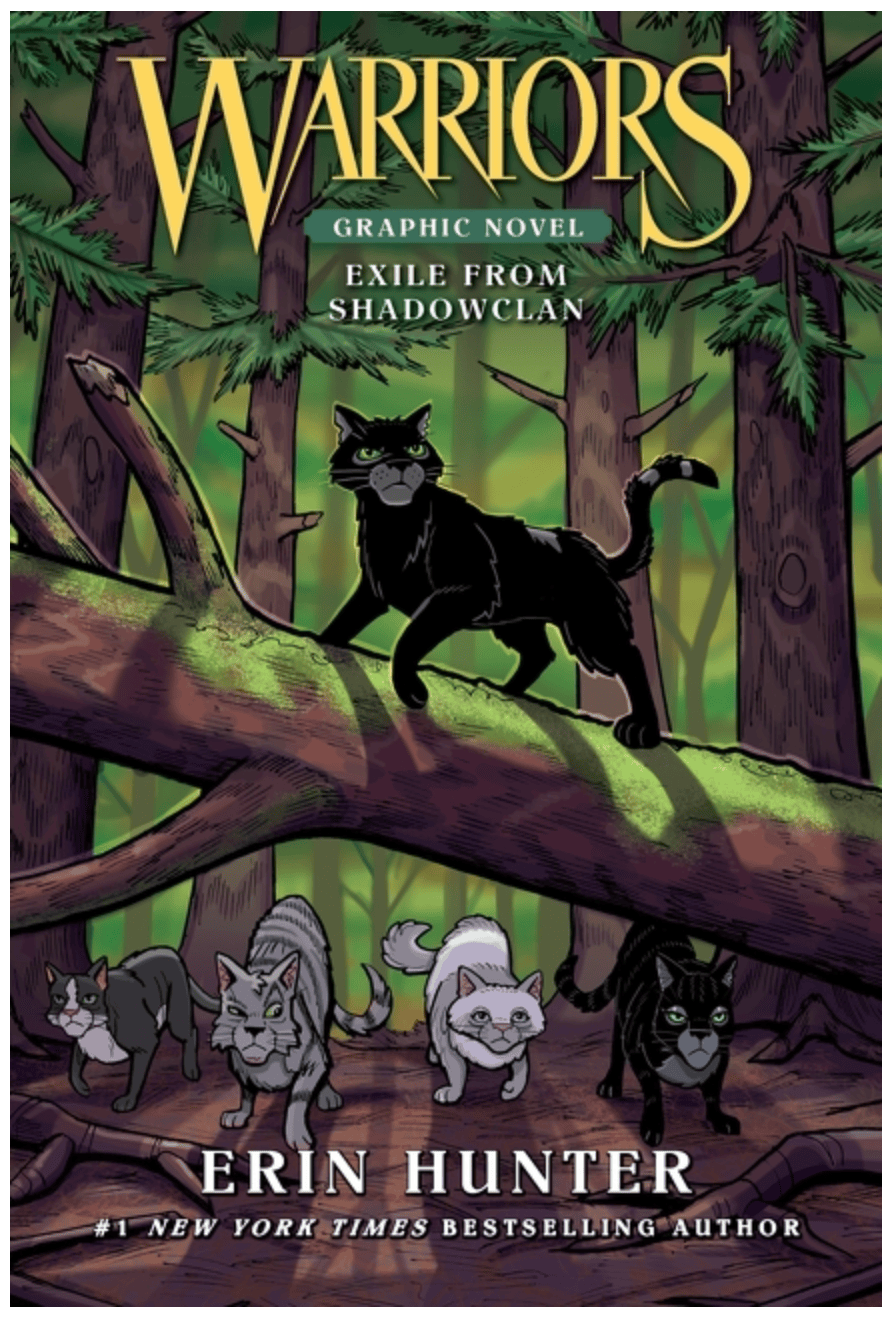 Warriors: Exile from Shadowclan (Full-Color Adventure)