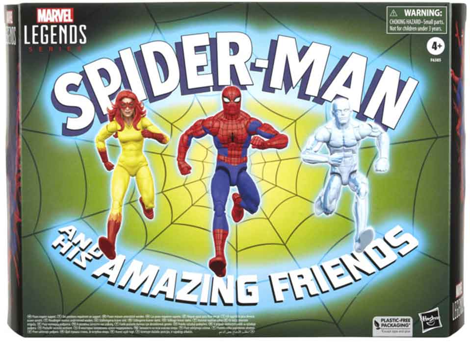 Hasbro: Marvel Legends - Spider-Man and his Amazing Friends 3-Pack