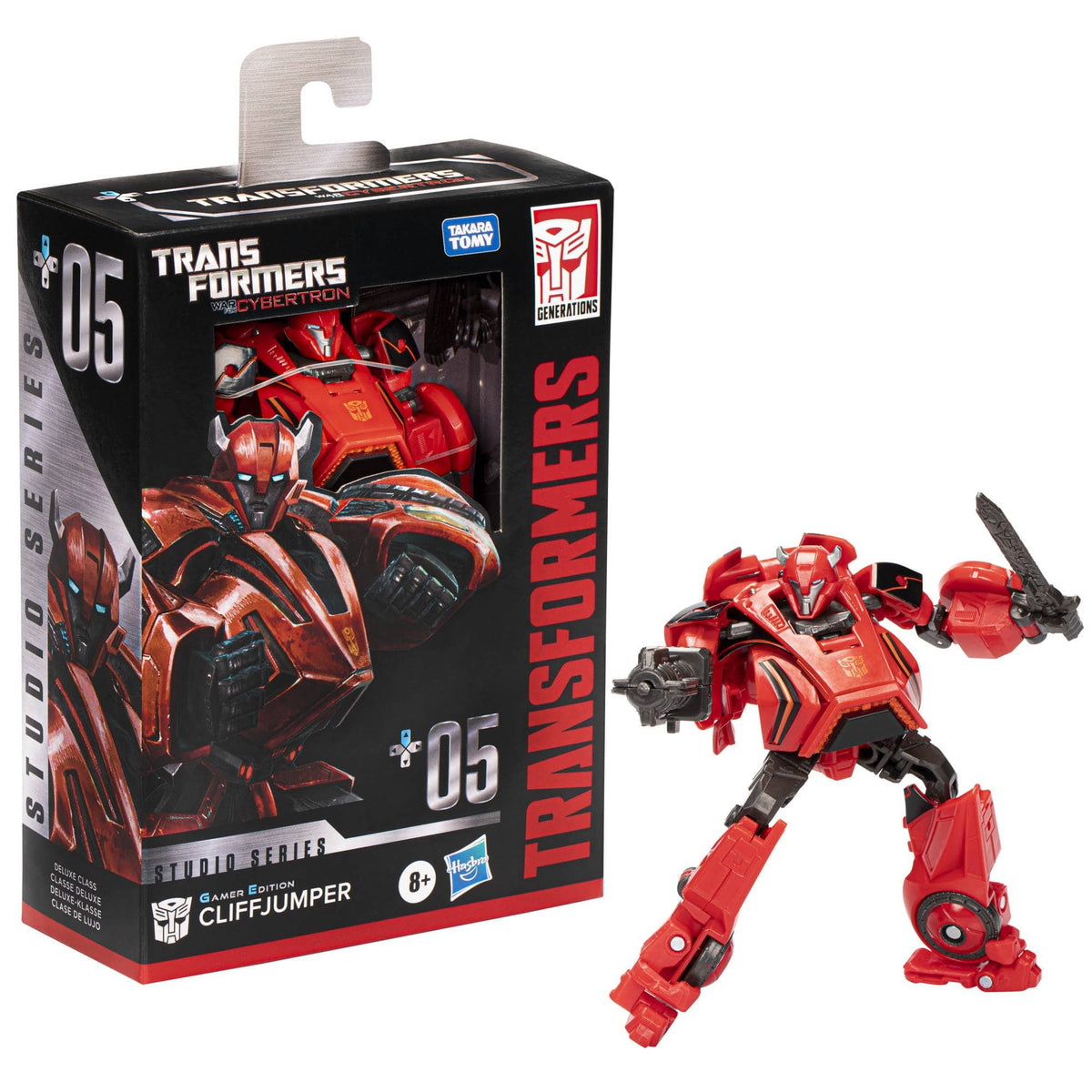 Hasbro: Transformers Generations - Cliffjumper, Gamer Edition (War for Cybertron)
