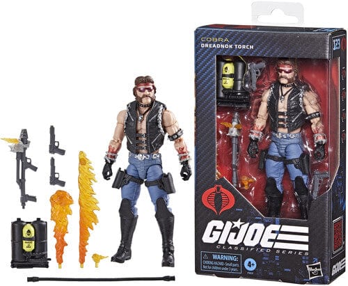HASBRO COLLECTIBLES: G.I. JOE CLASSIFIED SERIES - #123 DREADNOK TORCH ACTION FIGURE